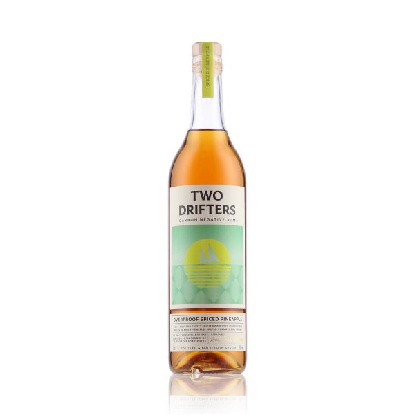 Two Drifters Overproof Spiced Pineapple Rum 60% Vol. 0,7l