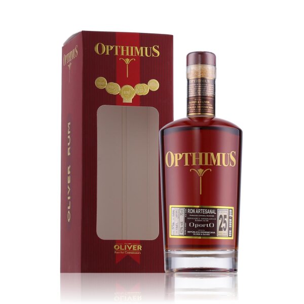 Opthimus 25 Years Opoto Rum 0,7l in Geschenkbox