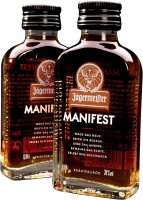 Jägermeister Manifest Kräuterlikör Tasting Set 2x0,04l in Geschenkbox mit 2 Gläsern