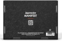 Jägermeister Manifest Kräuterlikör 38% Vol. 0,5l in Geschenkbox mit 2 Gläsern