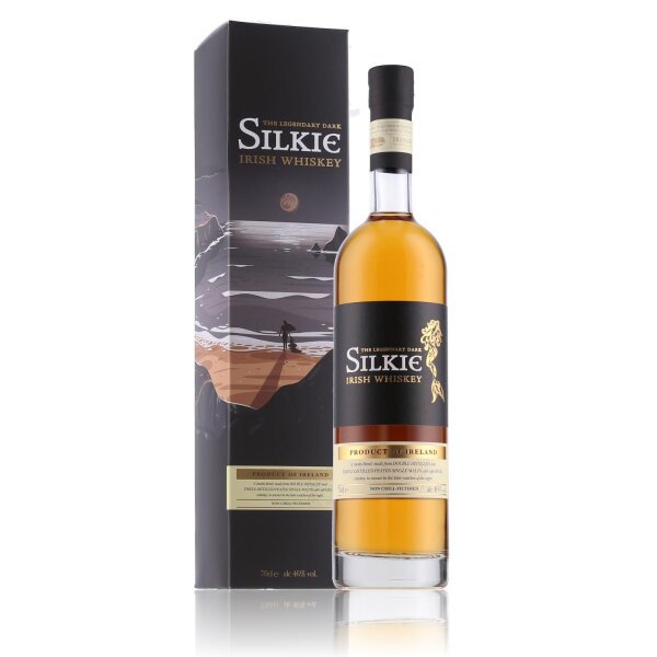 Silkie The Legendary Dark Irish Whiskey 46% Vol. 0,7l in Geschenkbox