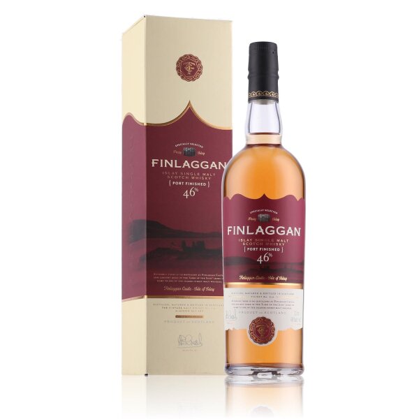 Finlaggan Port Finished Scotch Whisky 46% Vol. 0,7l in Geschenkbox