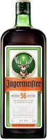 Jägermeister Kräuterlikör 35% Vol. 1,75l in Geschenkbox mit Partypumpe & 4 Shotgläser