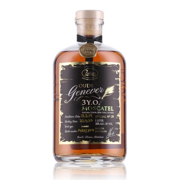 Zuidam 3 Years Oude Genever Moscatel 1l