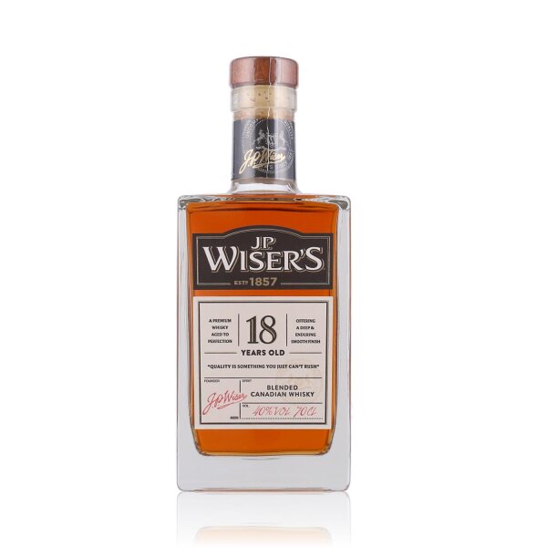 J.P. Wisers 18 Years Whisky 0,7l