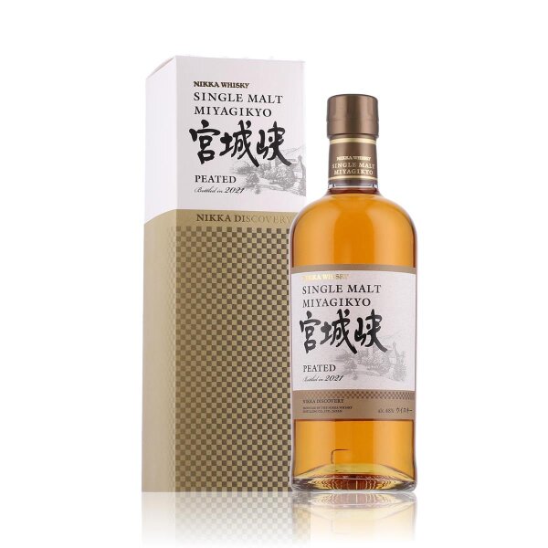 Nikka Discovery Miyagikyo Single Malt 2021 Whisky 48% Vol. 0,7l in Geschenkbox