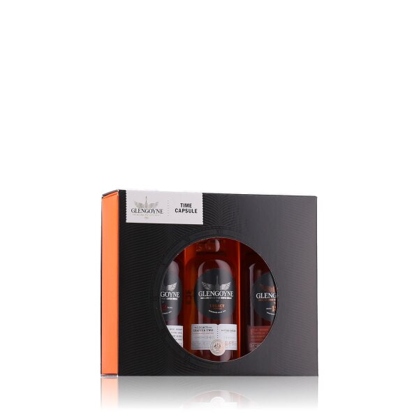 Glengoyne 12 Years / 18 Years / Legacy Whisky Tasting Set 43% Vol., 48% Vol. 3x0,05l in Geschenkbox