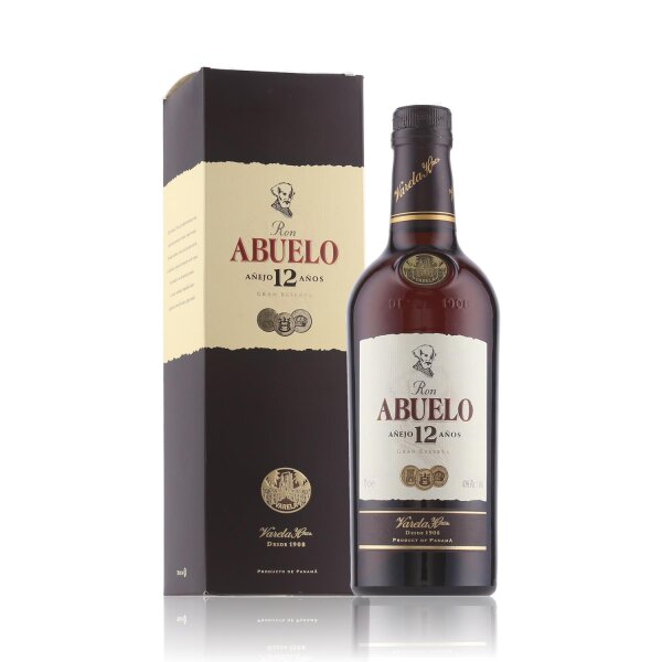 Abuelo 12 Years Grand Reserva Rum 0,7l in Geschenkbox