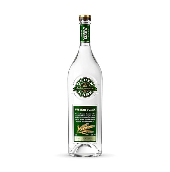 Green Mark Russian Vodka 38% Vol. 0,7l