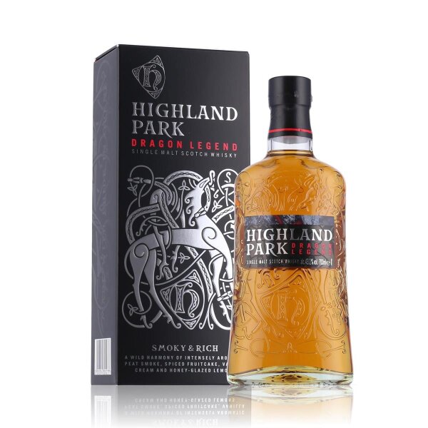 Highland Park Dragon Legend Smoky & Rich Whisky 0,7l in Geschenkbox