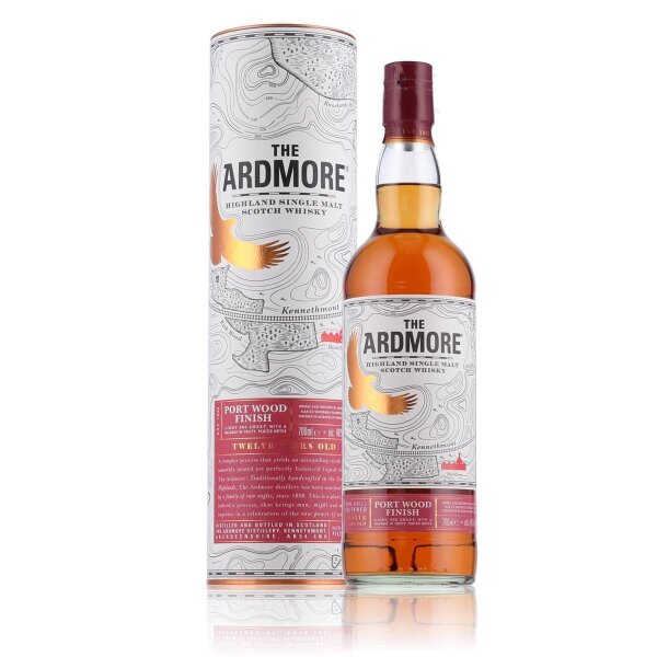 Ardmore 12 Years Port Wood Finish Whisky 46% Vol. 0,7l in Geschenkbox