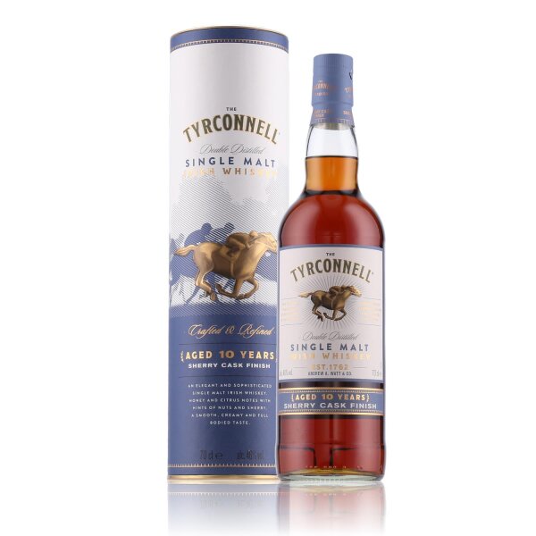 The Tyrconnell 10 Years Sherry Cask Finish 46% Vol. 0,7l in Geschenkbox