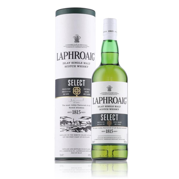 Laphroaig Select Whisky 40% Vol. 0,7l in Geschenkbox "Design bis 2023"