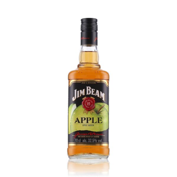 Jim Beam Apple Whiskey "Design bis 2023" 32,5% Vol. 0,7l