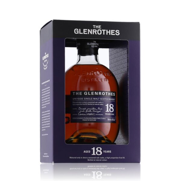 The Glenrothes 18 Years Whisky 0,7l in Geschenkbox