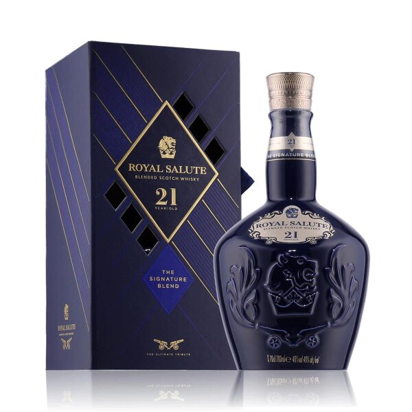 Chivas Regal 21 Years Royal Salute Whisky 0,7l in Geschenkbox
