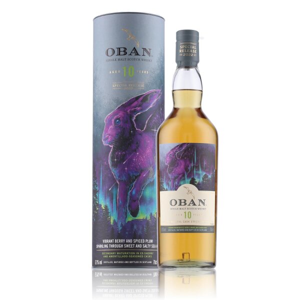 Oban 10 Years Whisky 2022 Special Release 0,7l in Geschenkbox
