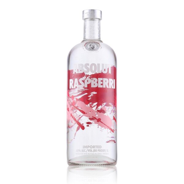 Absolut Raspberri Vodka "Classic Design" 40% Vol. 1l