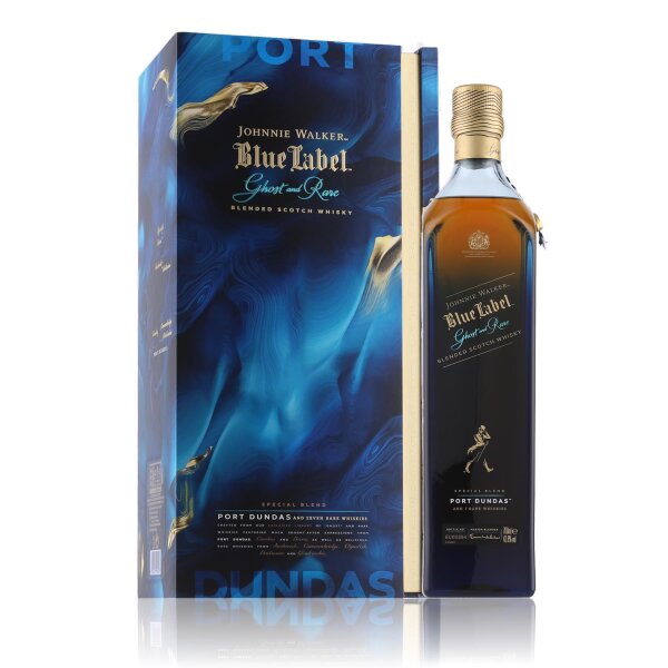 Johnnie Walker Blue Label Ghost & Rare Port Dundas Whisky 0,7l in Geschenkbox