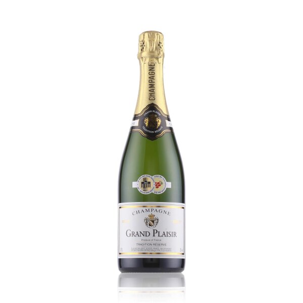 Grand Plaisir Tradition Reserve Champagner brut 12% Vol. 0,75l