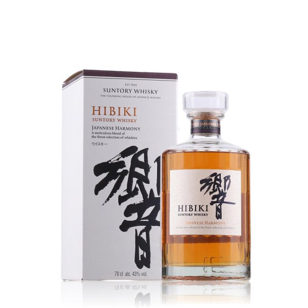 Hibiki Japanese Harmony Suntory Whisky 43% Vol. 0,7l in Geschenkbox