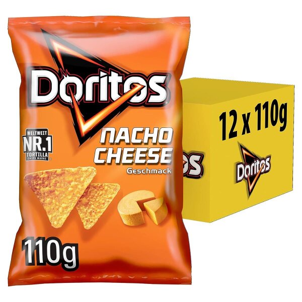 Doritos Nacho Cheese 12x110g