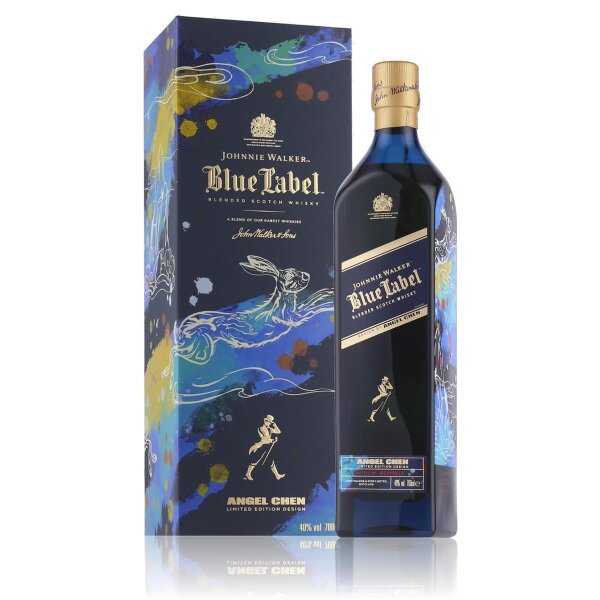 Johnnie Walker Blue Label Chinese New Year 2022 Year of the Rabbit Whisky Limited Edition Design 40% Vol. 0,7l in Geschenkbox
