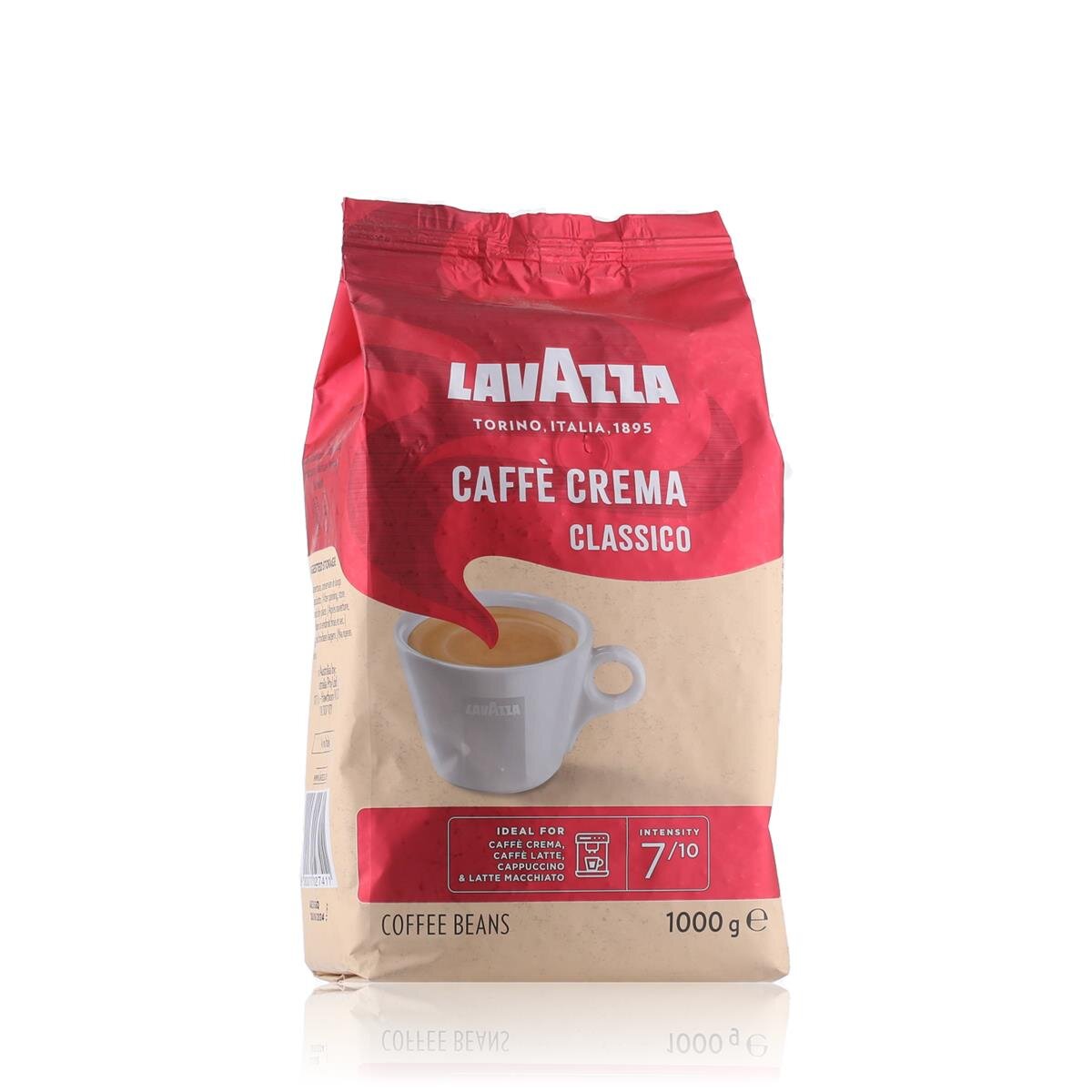 Kaffee Bohnen ganze 1kg, Classico € Caffè Crema 7/10 Lavazza 12,99