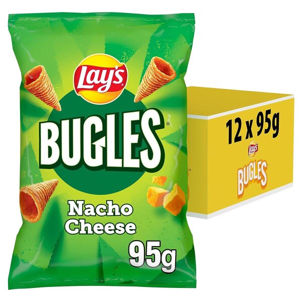 Lays Bugles Nacho Cheese 12x95g