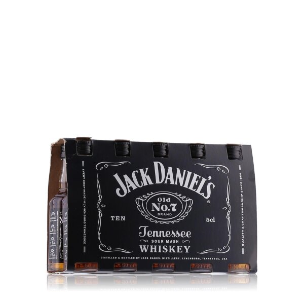 Jack Daniels Old No. 7 Tennessee Whiskey PET Miniaturen 10x0,05l
