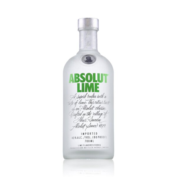 Absolut Lime Vodka 40% Vol. 0,7l