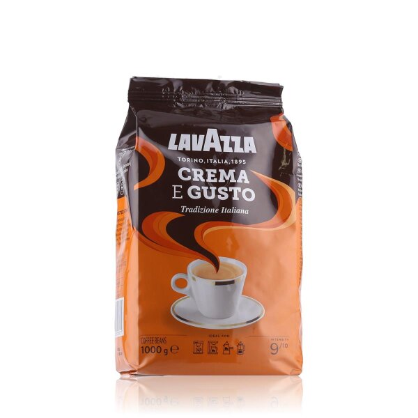 Lavazza Crema E Gusto 9/10 Kaffee ganze Bohnen 1kg