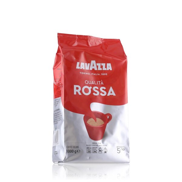 Lavazza Qualita Rossa 5/10 Kaffee ganze Bohnen 1kg