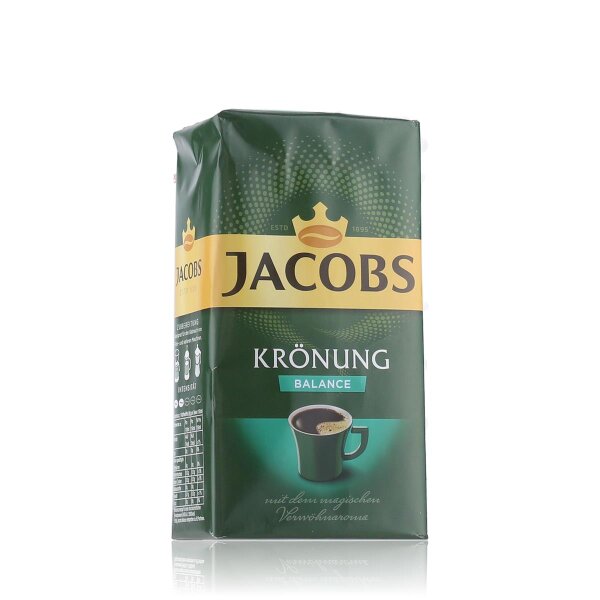 Jacobs Krönung Balance Kaffee gemahlen 500g