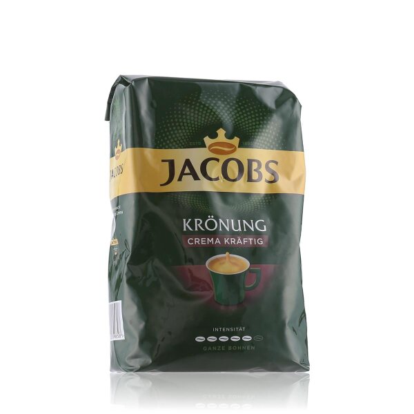 Jacobs Krönung Crema Kräftig 5/6 Kaffee ganze Bohnen 1kg
