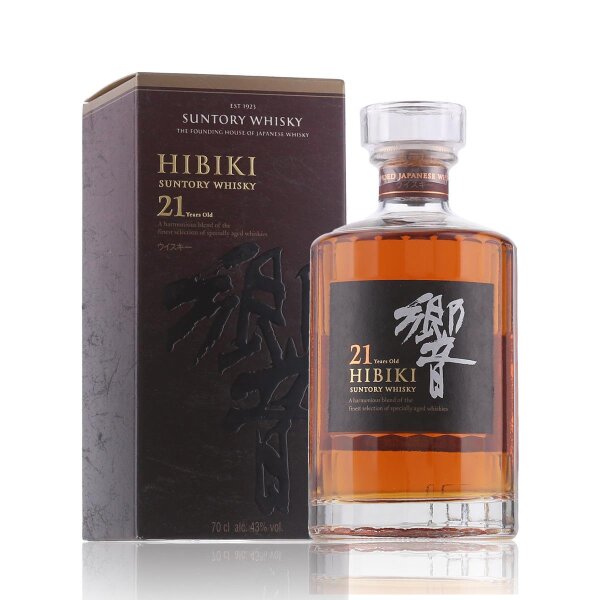 Hibiki 21 Years Whisky 0,7l in Geschenkbox