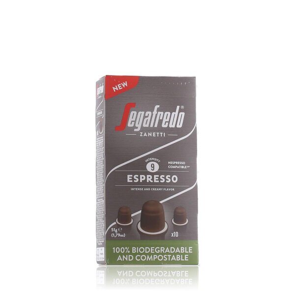 Segafredo Zanetti Kapseln Espresso Intensity 9 Nespresso compatibel 10x5,1g