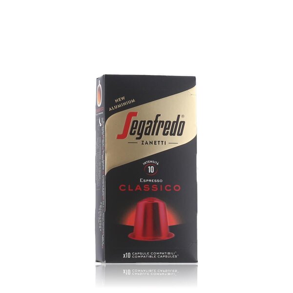 Segafredo Zanetti Alu Kapseln Classico Intensity 10 Nespresso compatibel 10x5,1g
