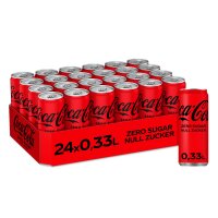 Coca Cola Zero Dose 24x0,33l