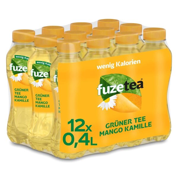 Fuze Tea Grüner Tee Mango Kamille 12x0,4l
