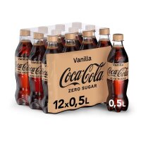 Coca Cola Vanilla Zero 12x0,5l