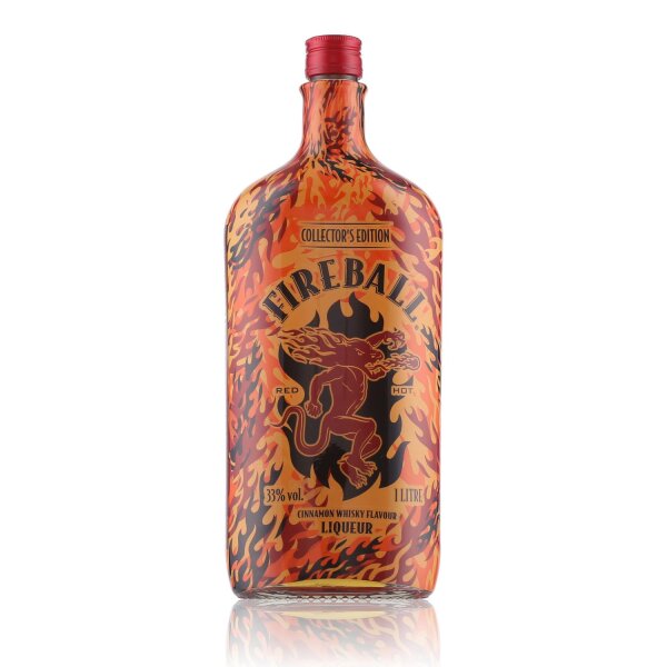 Fireball Cinnamon & Whisky Liqueur Collectors Edition 33% Vol. 1l