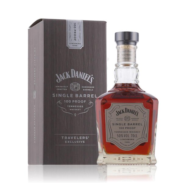 Jack Daniels Single Barrel 100 Proof Whiskey 50% Vol. 0,7l in Geschenkbox