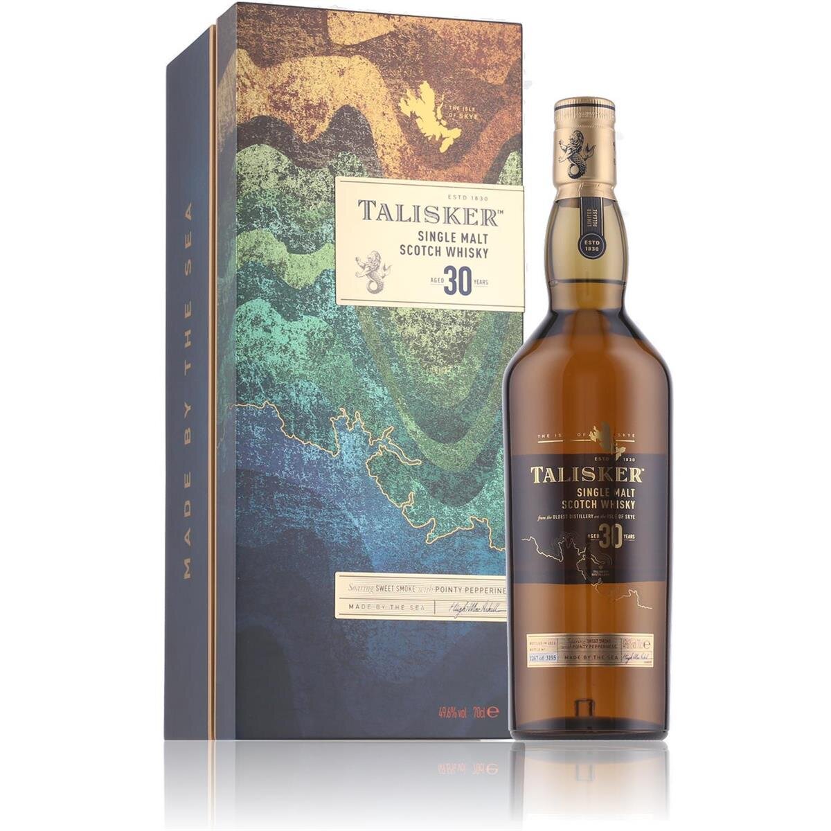 Talisker 30 Years Whisky 49,6% Vol. 0,7l in Geschenkbox, 1.089,00 €