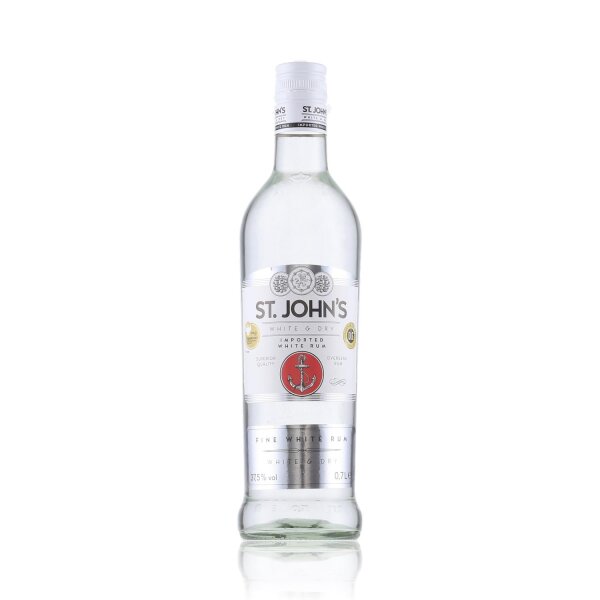 St. Johns White & Dry Imported Dry Rum 37,5% Vol. 0,7l