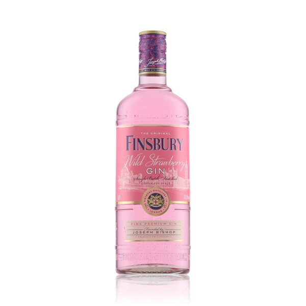 Finsbury Wild Strawberry Gin 37,5% Vol. 0,7l