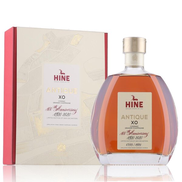 Hine Antique XO 100th Anniversary Cognac Limited Edition 0,7l in Geschenkbox