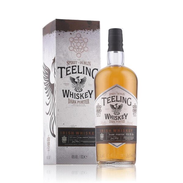 Teeling Dark Porter Irish Whiskey Small Batch 46% Vol. 0,7l in Geschenkbox