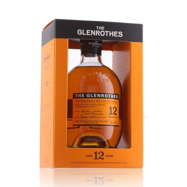 The Glenrothes 12 Years Single Malt Scotch Whisky 40% Vol. 0,7l in Geschenkbox