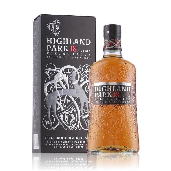 Highland Park 18 Years Viking Pride Whisky 43% Vol. 0,7l in Geschenkbox